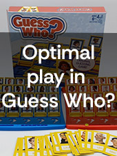 Optimal play in Guess Who?